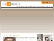 Tablet Screenshot of jamescraigfurn.com